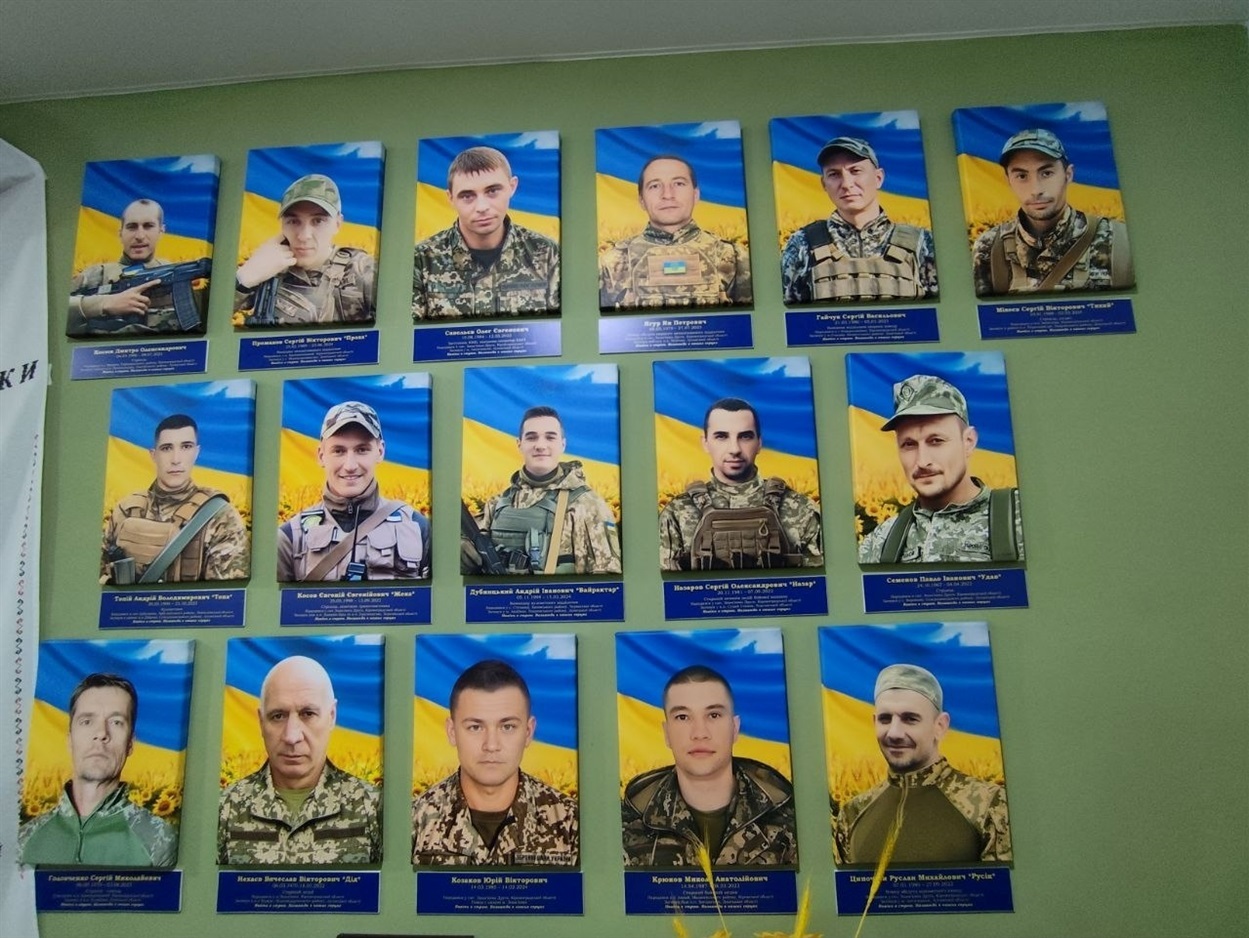 Світлини загиблих Захисників