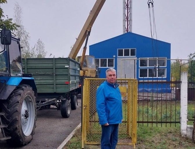 Директор КП Смолінський "Добробут" Микола Дзюба