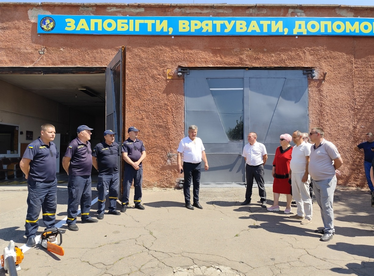 У місцевому пожежно-рятувальному підрозділі КП "Смолінський "Добробут"