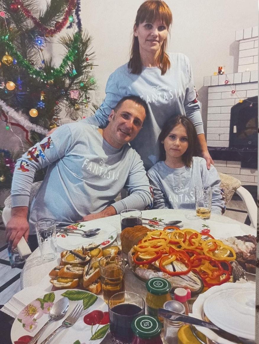 Світлана, Олег та Діана Бойко