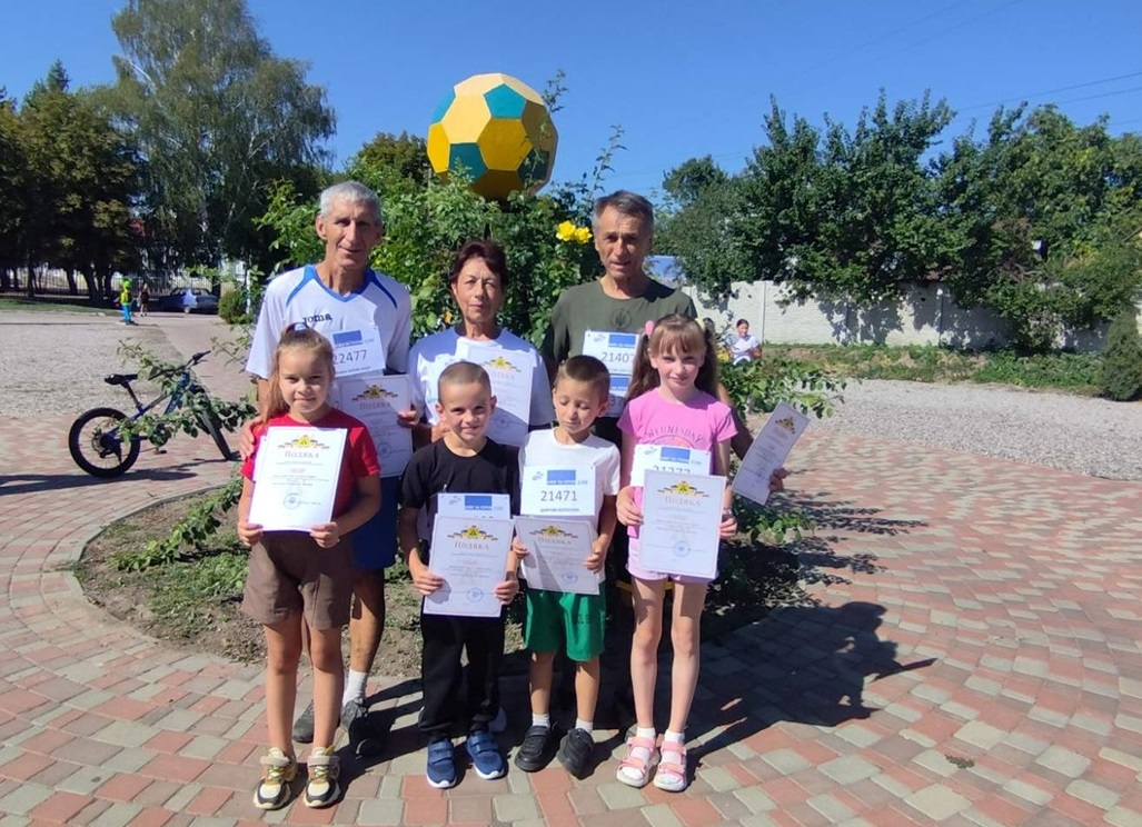 Найстарші та наймолодші учасники забігу пам'яті