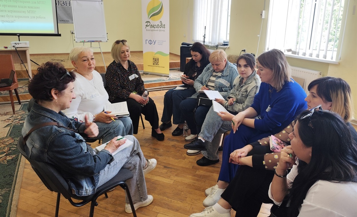 Учасниці тренінгу, який організував БФ "Рокада"