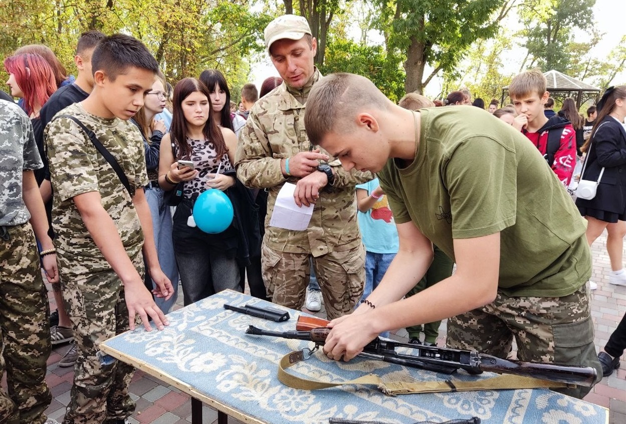 Під час військово-патріотичних змагань