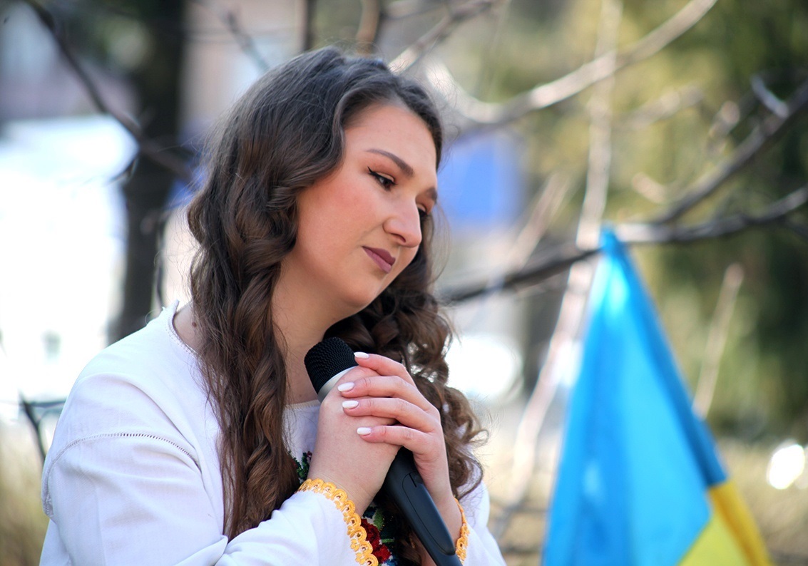 Під час виступу