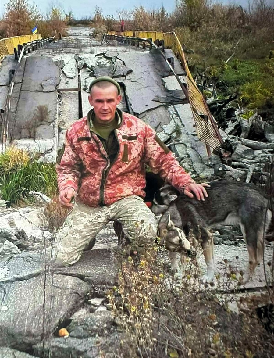 Сергій на передовій
