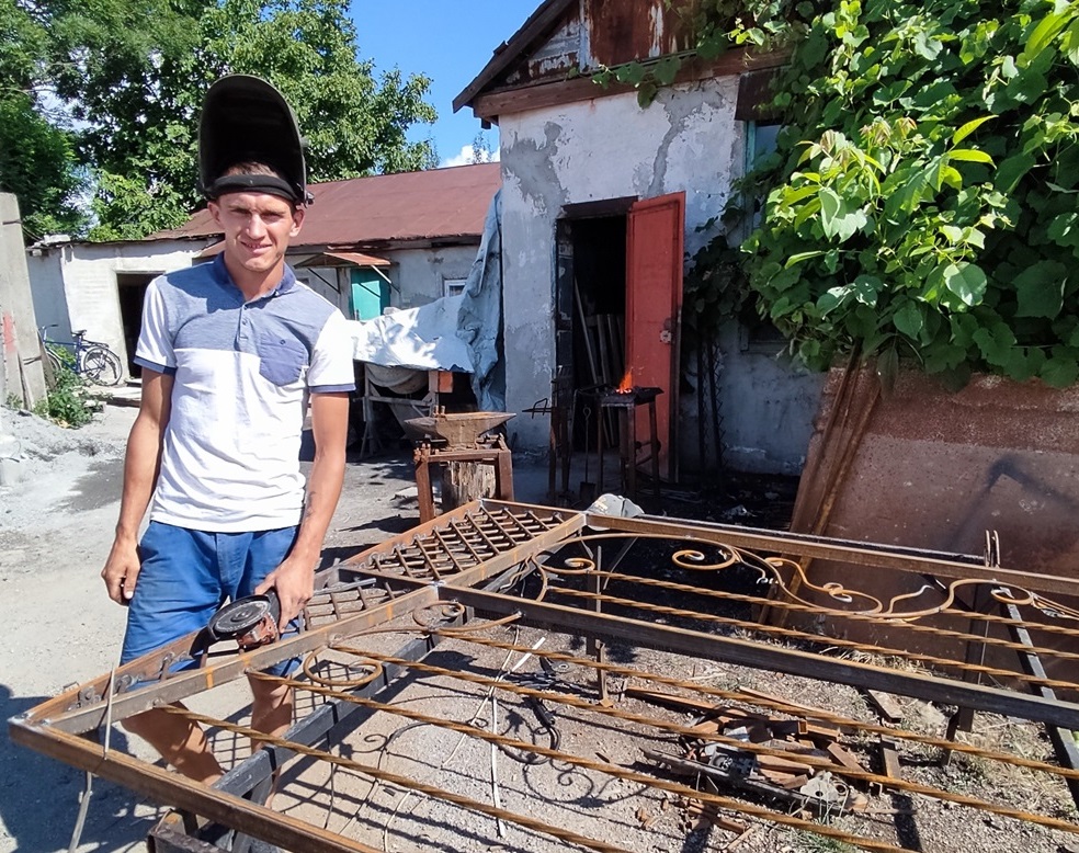 Володимир під час роботи